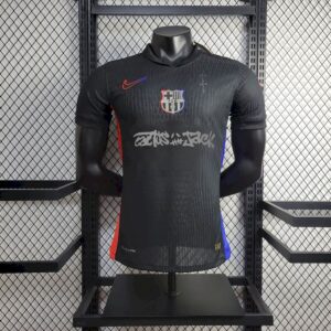 Mens Barcelona 2024/25 Travis Scott Edition Away Authentic Jersey