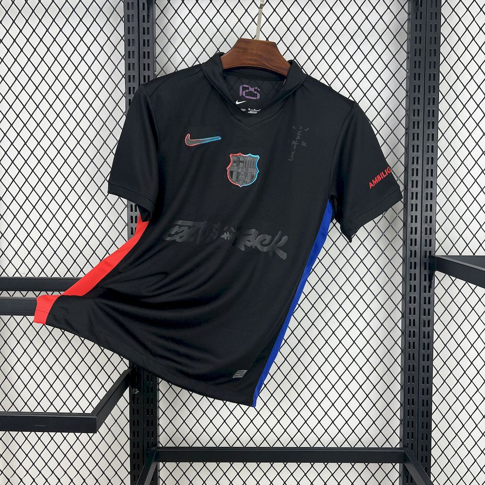 202505161725023.jpg Mens Barcelona 2024/25 Away Travis Scott Jersey - Image 1