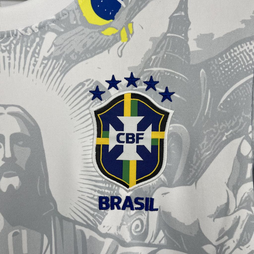 2025051719083328.jpg Mens Brazil 2024/25 Special Edition White Jersey - Image 5