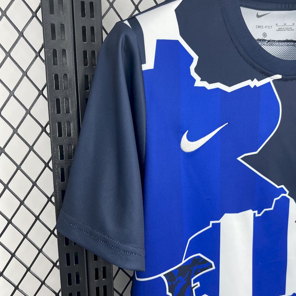 2025051719374525.jpg Mens Hertha BSC 2024/25 seta Calentamiento Jersey - Image 3