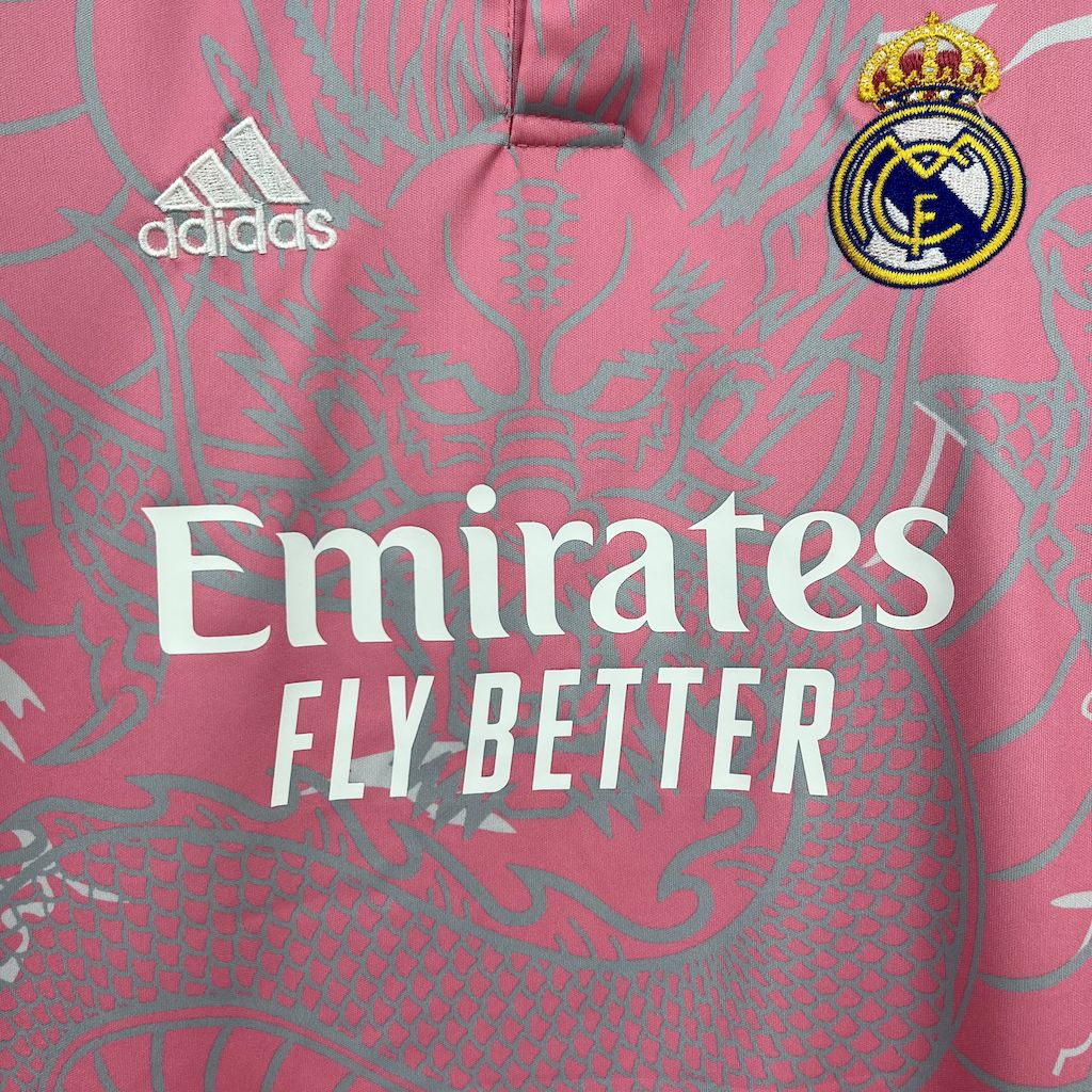 2025051719512310.jpg Kids Real Madrid 2023/24 Pink Dragon Special Edition Kit - Image 7