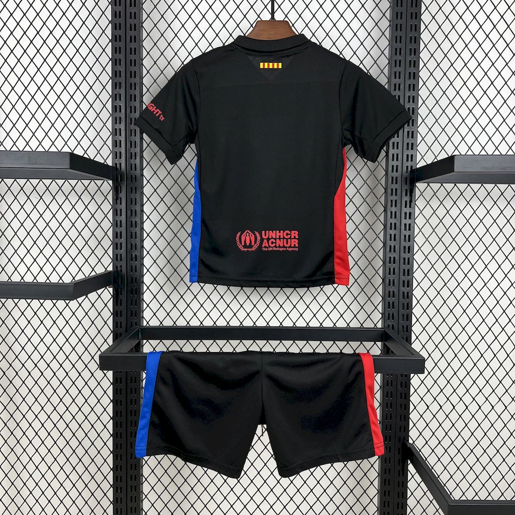 2025052415585173.jpg Kids Barcelona 2024/25 Away Travis Scott Edition Kit - Image 2