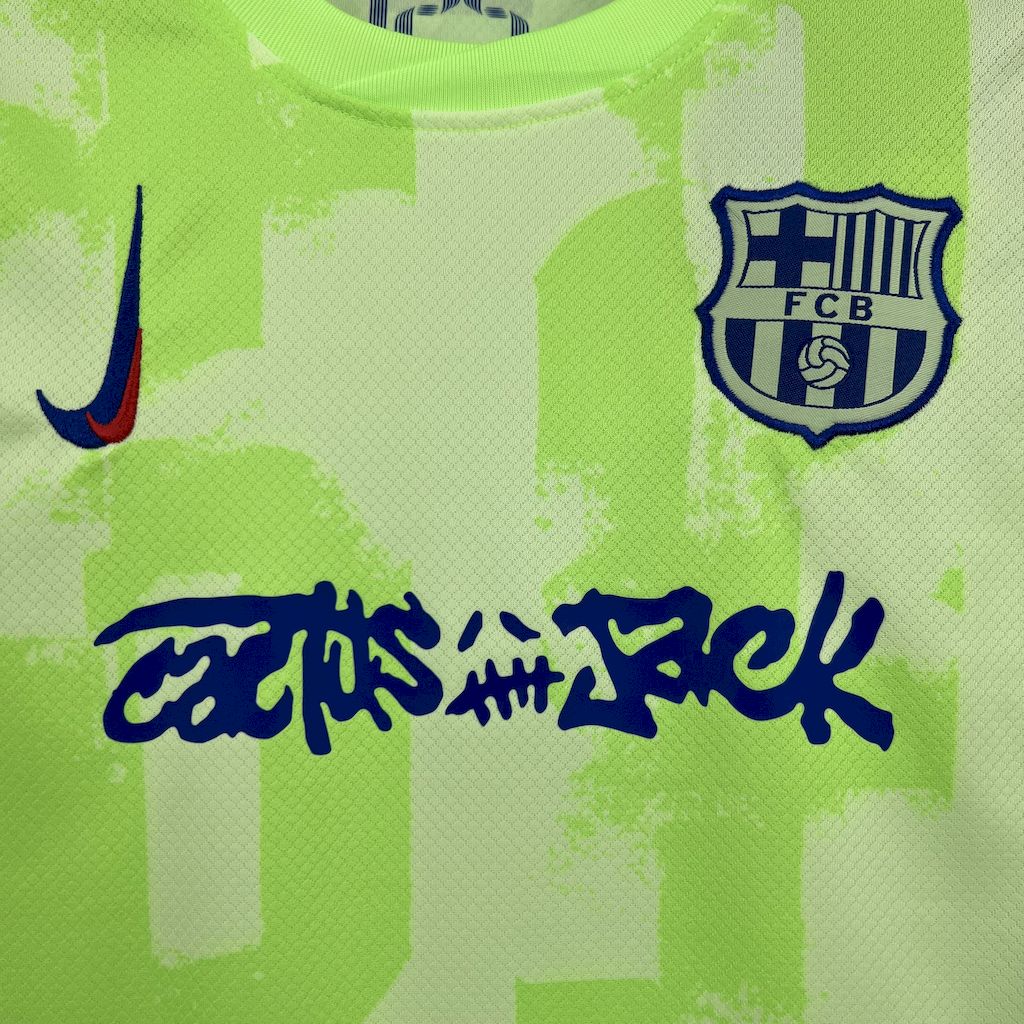 2025052415590249.jpg Kids Barcelona 2024/25 Third Travis Scott Edition Kit - Image 9