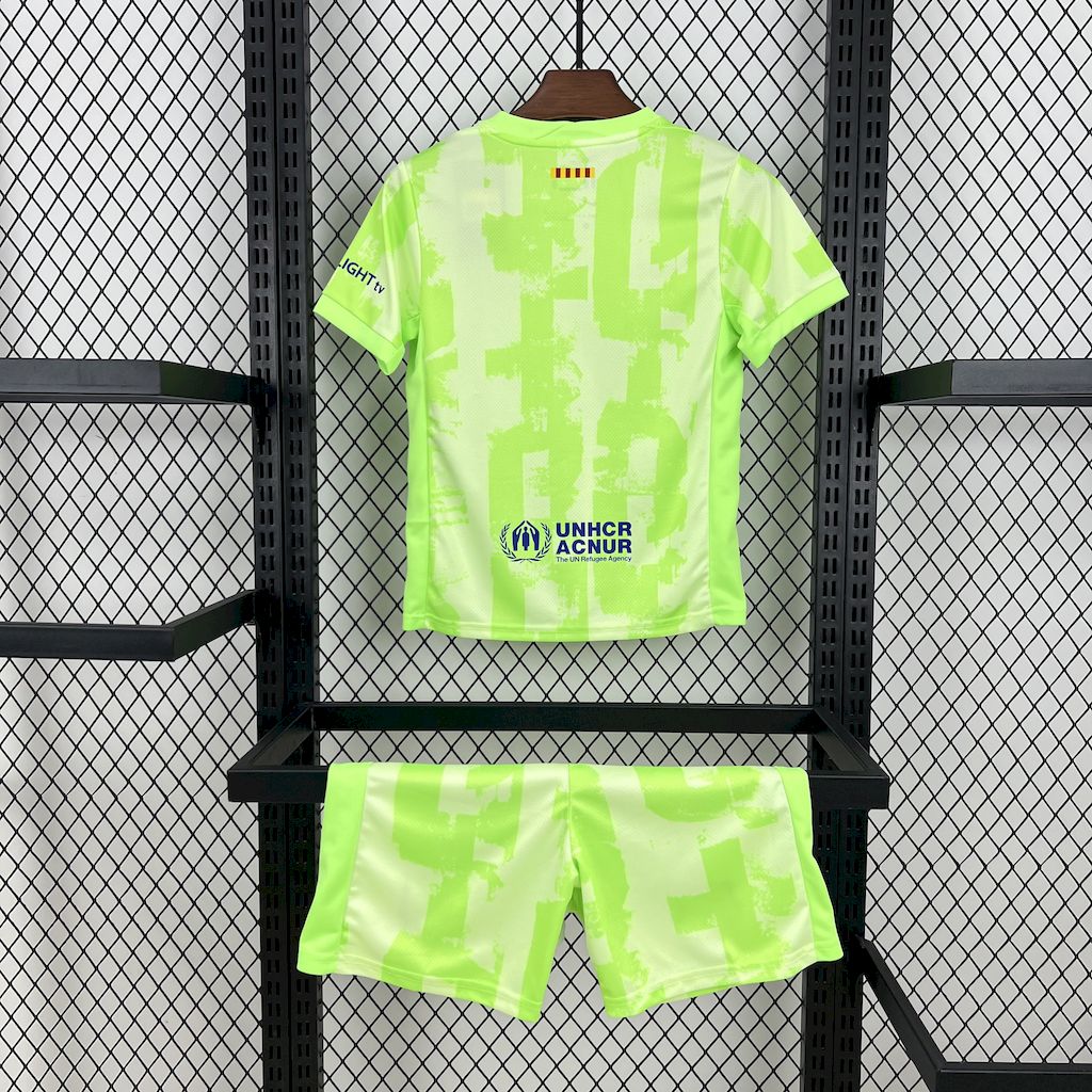2025052415591278.jpg Kids Barcelona 2024/25 Third Travis Scott Edition Kit - Image 2