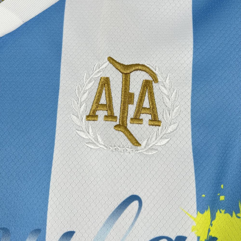 2025052817163557.jpg Mens Argentina 2024/25 Adidas 50th Anniversary Messi Jersey - Image 5