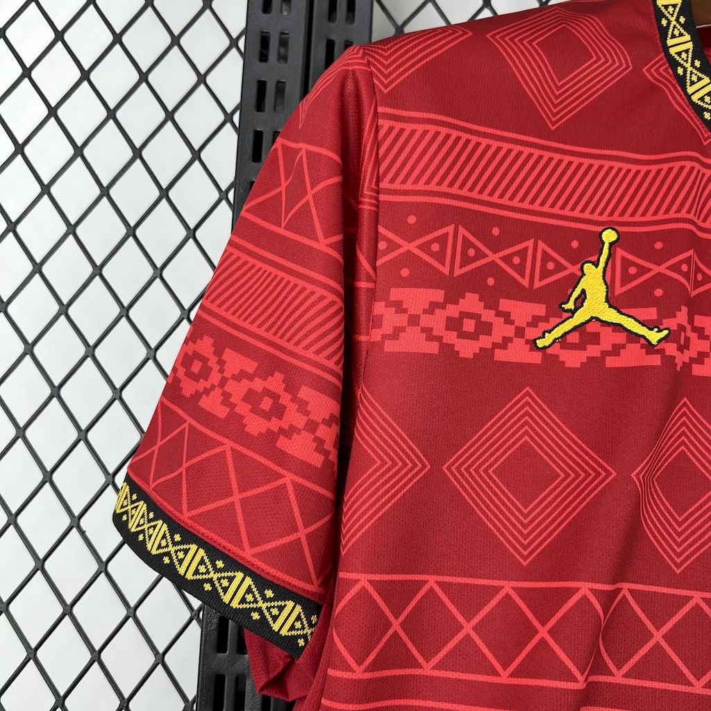 202505300910413.jpg Mens Brazil 2025/26 Jordan Red Special Edition Jersey - Image 7
