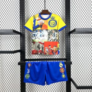 Kids Cristiano Ronaldo 2025/26 all club mix Kit