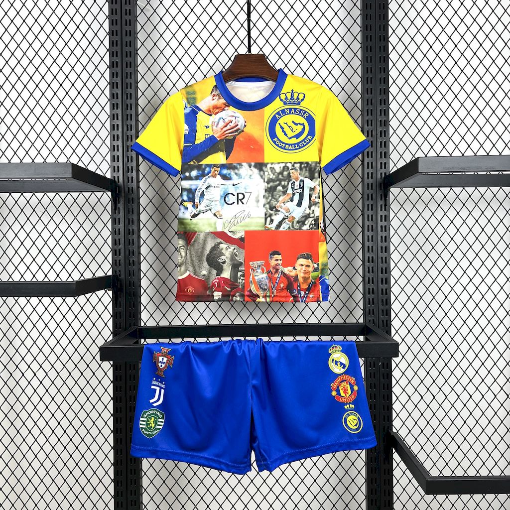 2025060613382746.jpg Kids Cristiano Ronaldo 2025/26 all club mix Kit - Image 1
