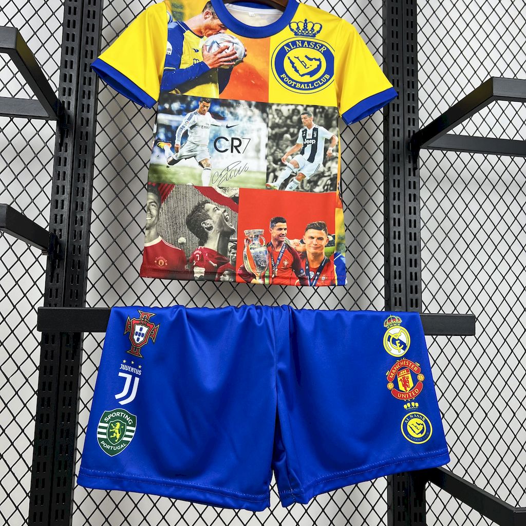2025060613383020.jpg Kids Cristiano Ronaldo 2025/26 all club mix Kit - Image 4