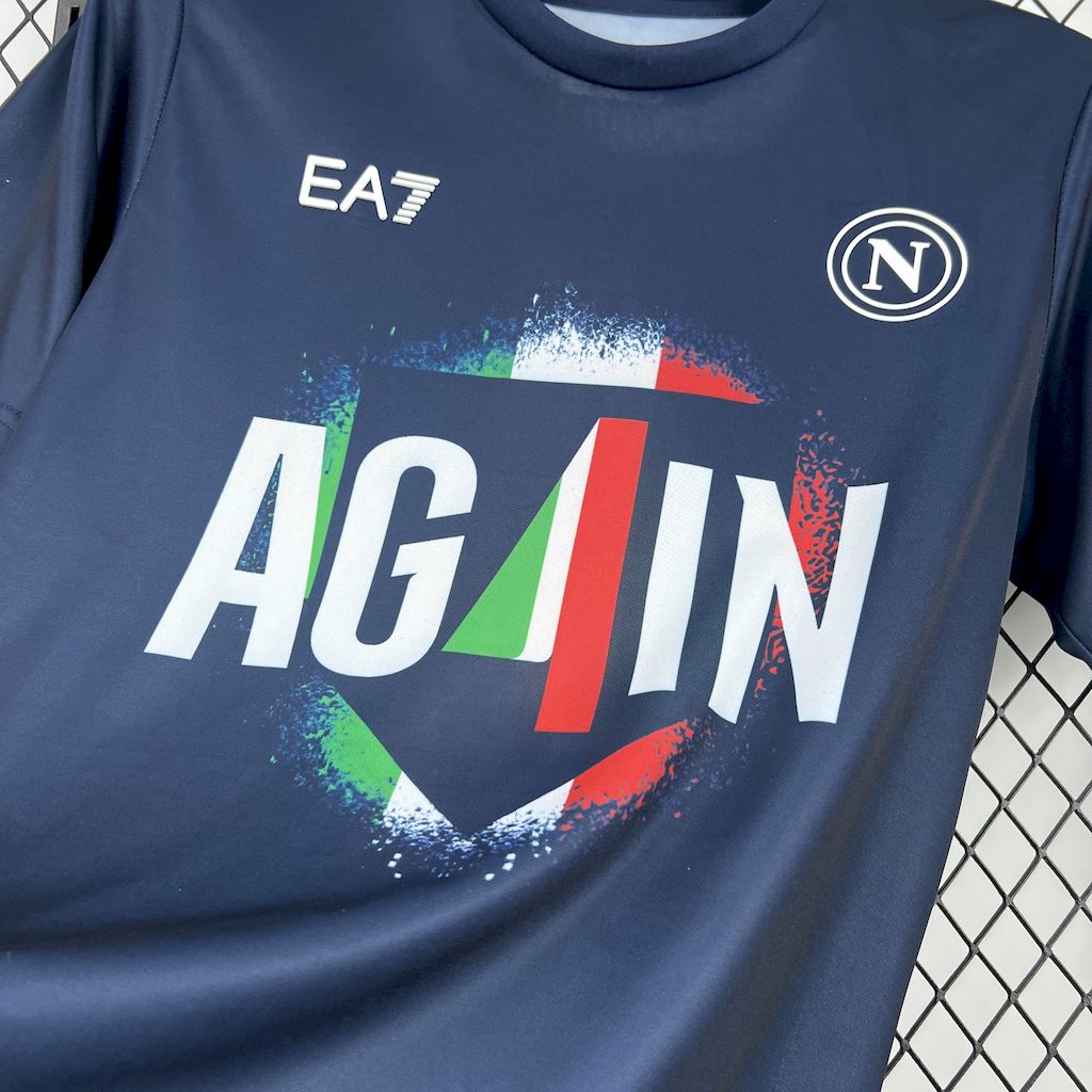 2025060613384755.jpg Mens Napoli 2025/26 Casual T-shirts Jersey - Image 5