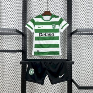 Kids Sporting CP 2025/26 Home Kit