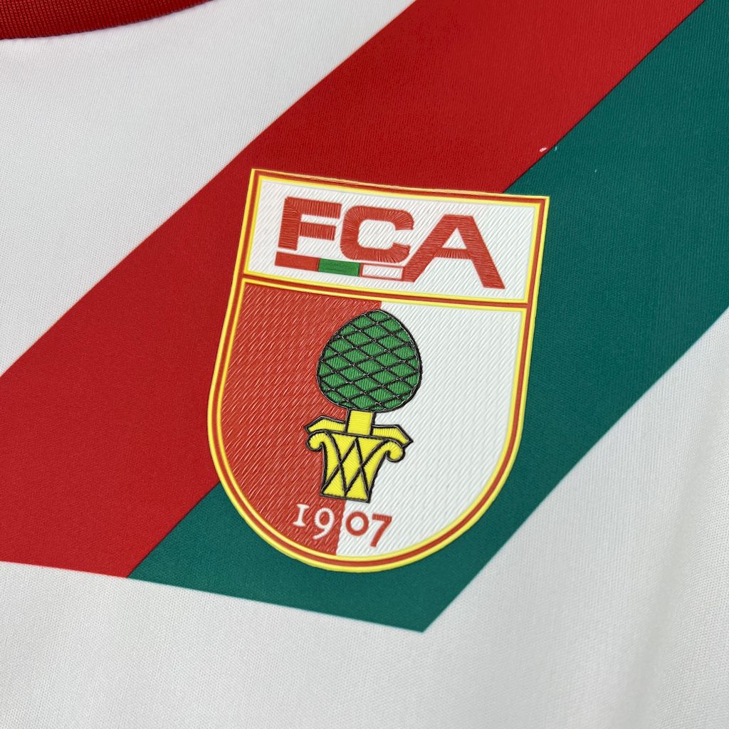 2025061109311148.jpg Mens FC Augsburg 2025/26 Home Jersey - Image 6