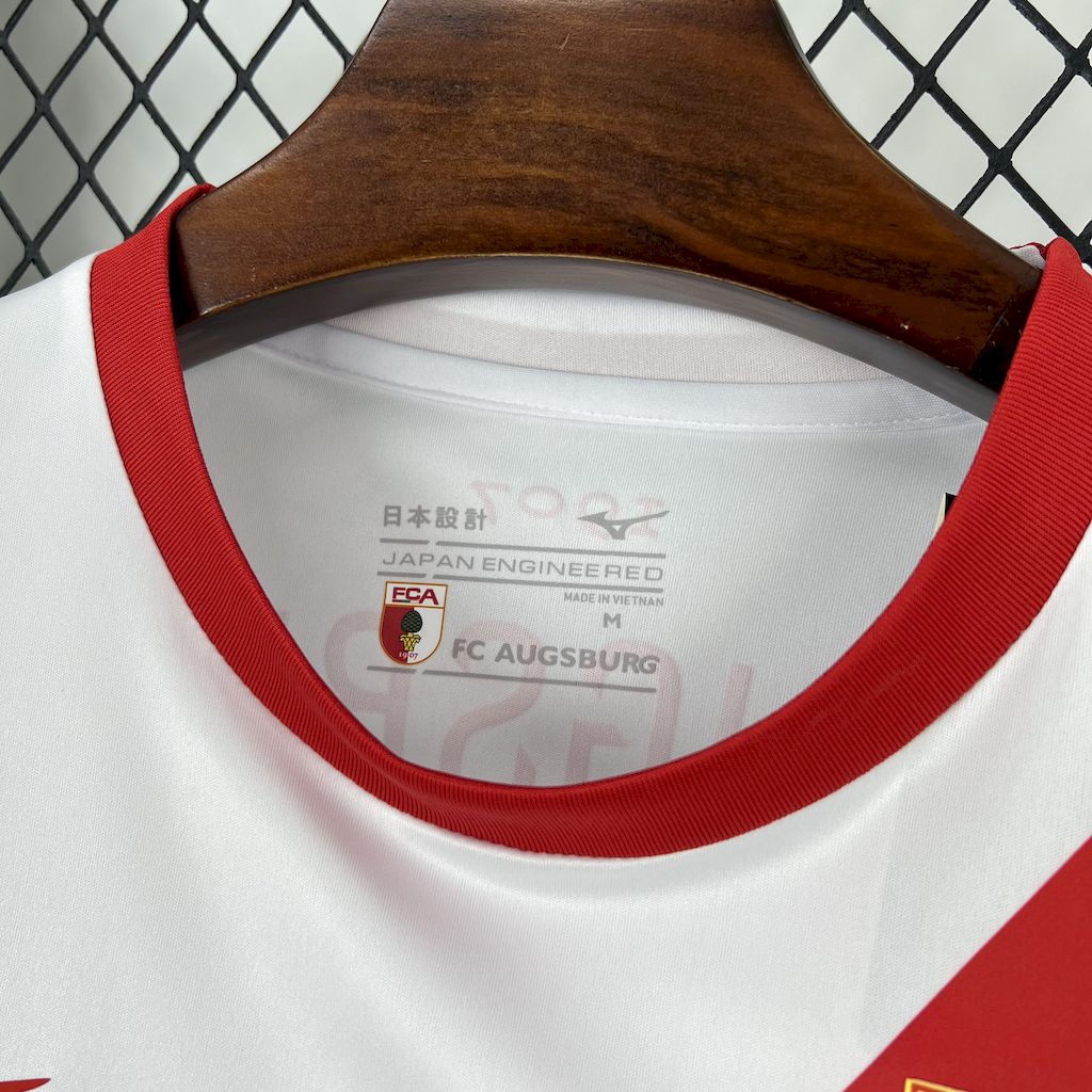 2025061109311242.jpg Mens FC Augsburg 2025/26 Home Jersey - Image 5