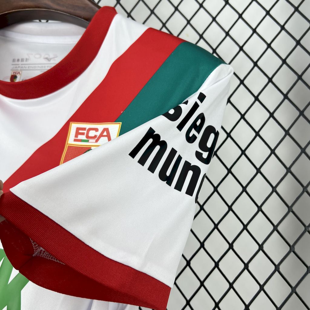 2025061109311475.jpg Mens FC Augsburg 2025/26 Home Jersey - Image 4