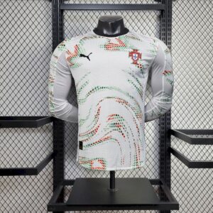 Mens Portugal 2025/26 Away Long Sleeve Authentic Jersey