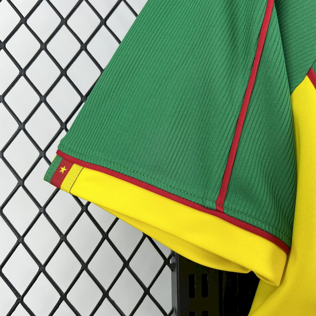 2025061311385948.jpg Retro Cameroon 1998 Home Jersey - Image 7