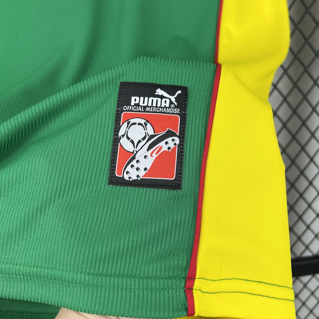 2025061311390368.jpg Retro Cameroon 1998 Home Jersey - Image 4