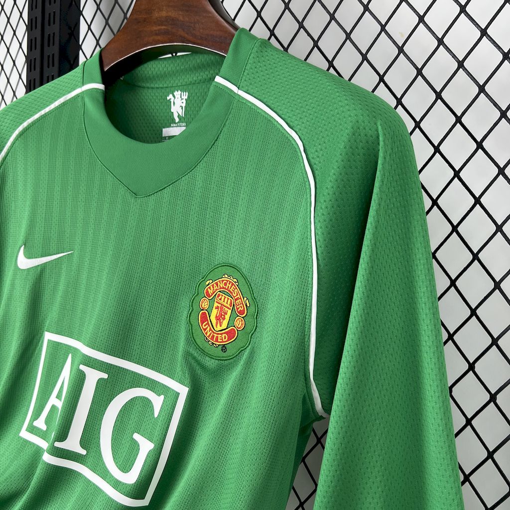 2025061915280556.jpg Retro Manchester United 2007/08 Goalkeeper  Long Sleeve Jersey - Image 6