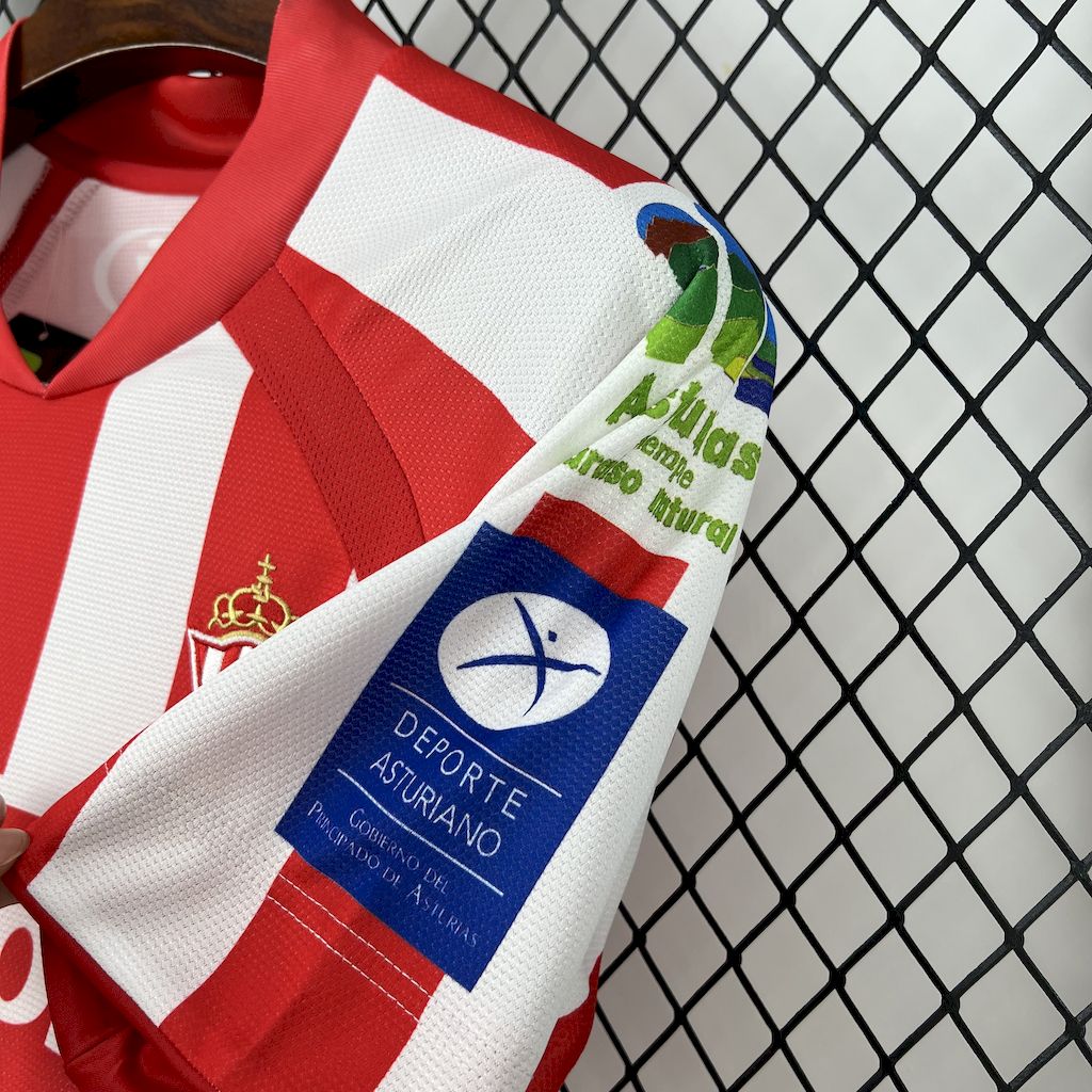 2025061915301827.jpg Retro Sporting de Gijón 2008/09 Home Jersey - Image 5
