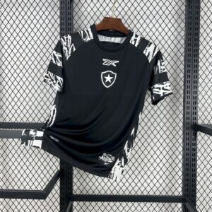Mens Botafogo 2025/26 Black Pre-Match Jersey