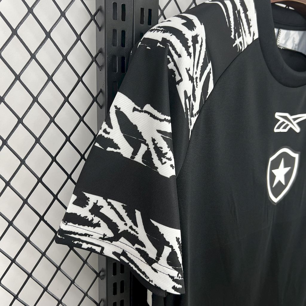 2025062019215981.jpg Mens Botafogo 2025/26 Black Pre-Match Jersey - Image 4