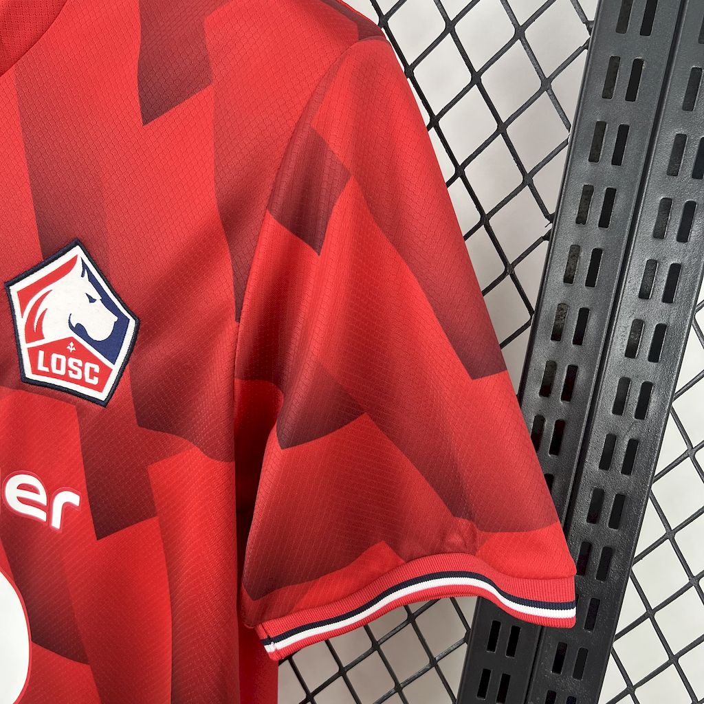 2025062019482119.jpg Mens Lille OSC 2025/26 Home Jersey - Image 5