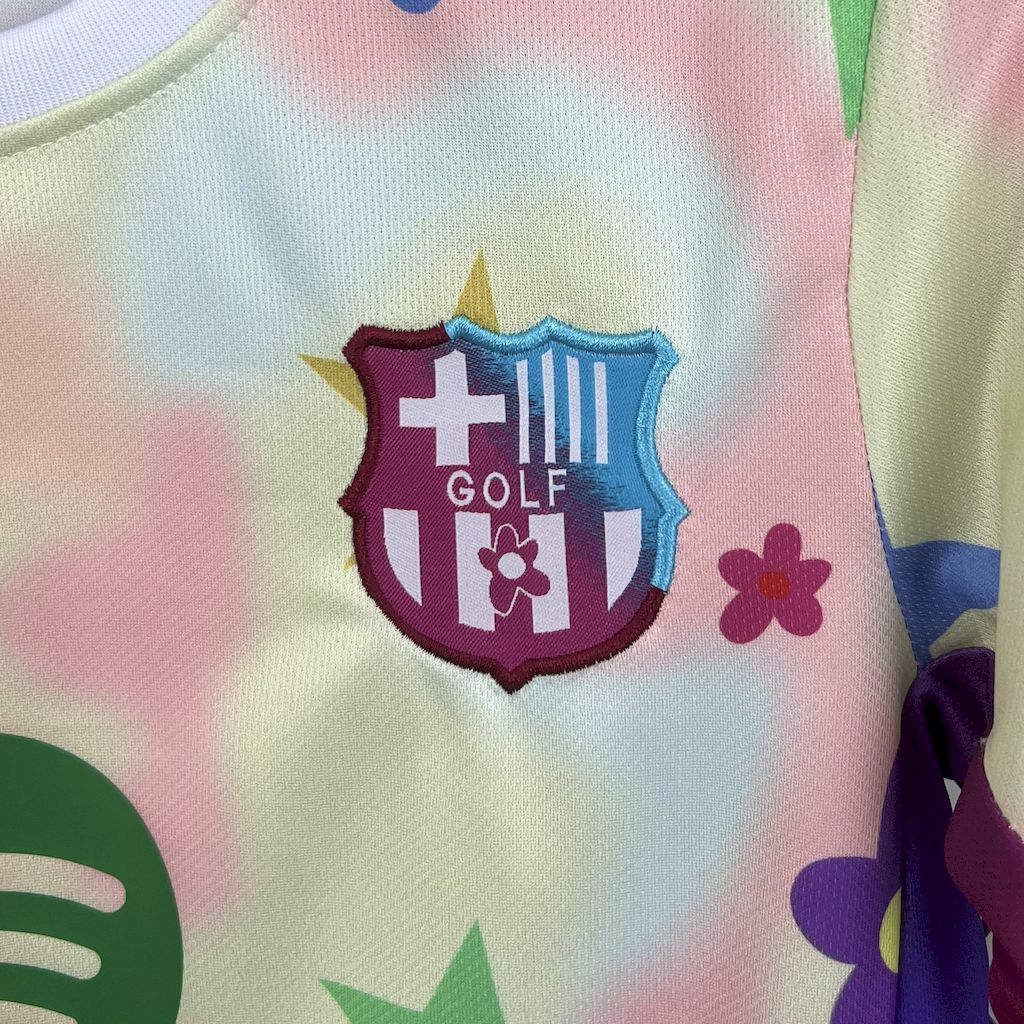 2025062718355321.jpg Kids Barcelona 2025/26 Flower Special Edition Kit - Image 9