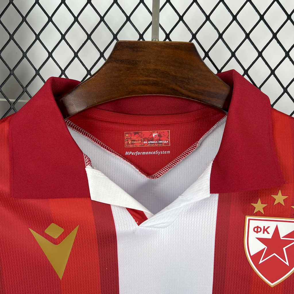 2025063009581071.jpg Mens Red Star Belgrade 2025/26 Home Jersey - Image 9