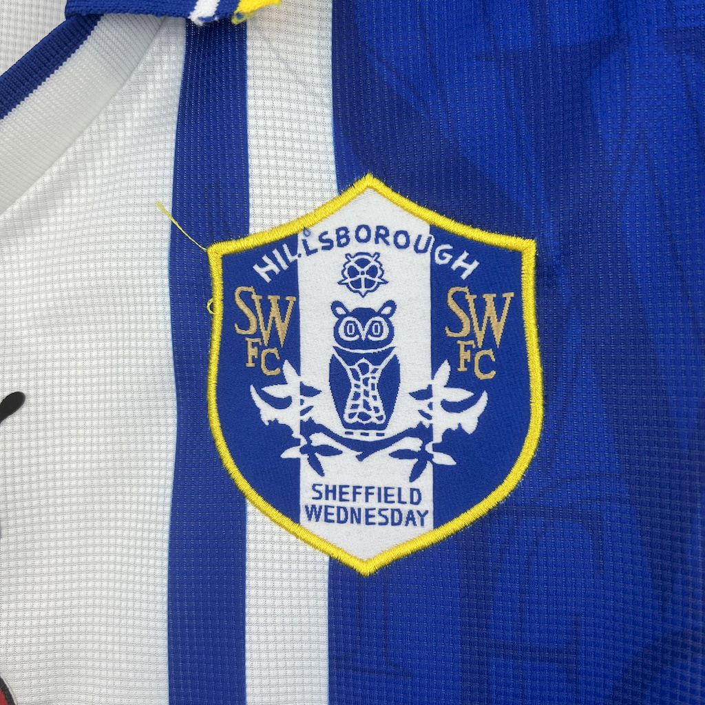 2025063009584191.jpg Retro Sheffield Wednesday F.C. 1997 Home Jersey - Image 6