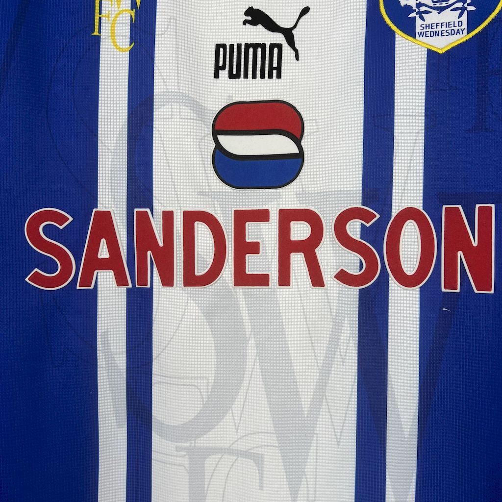 2025063009584348.jpg Retro Sheffield Wednesday F.C. 1997 Home Jersey - Image 5