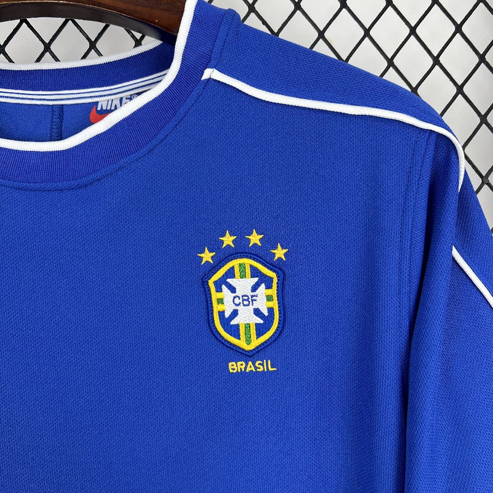 2025070313305316.jpg Retro Brazil 1998 Away Jersey - Image 7
