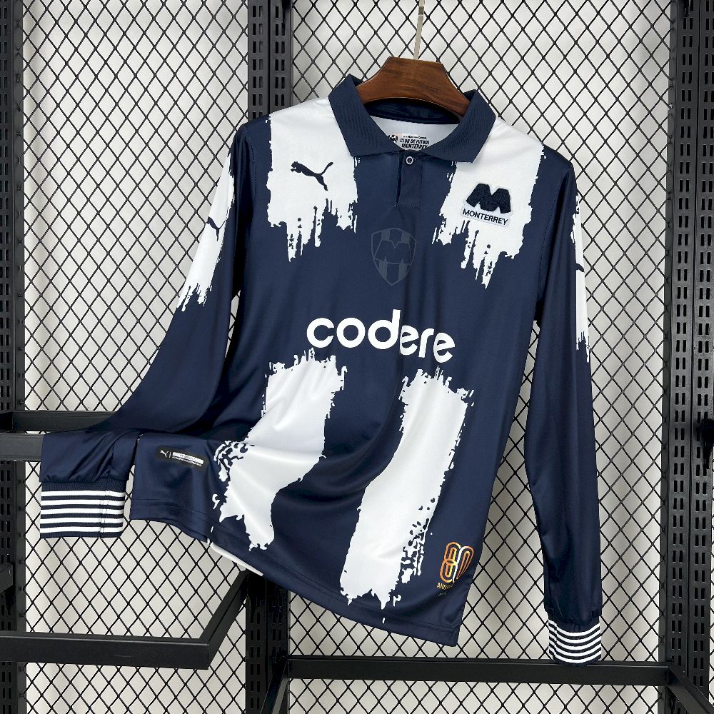 2025070314225275.jpg Mens Monterrey 2025/26 Edioon Especial 80 Aniersariof Long Sleeve Jersey - Image 1