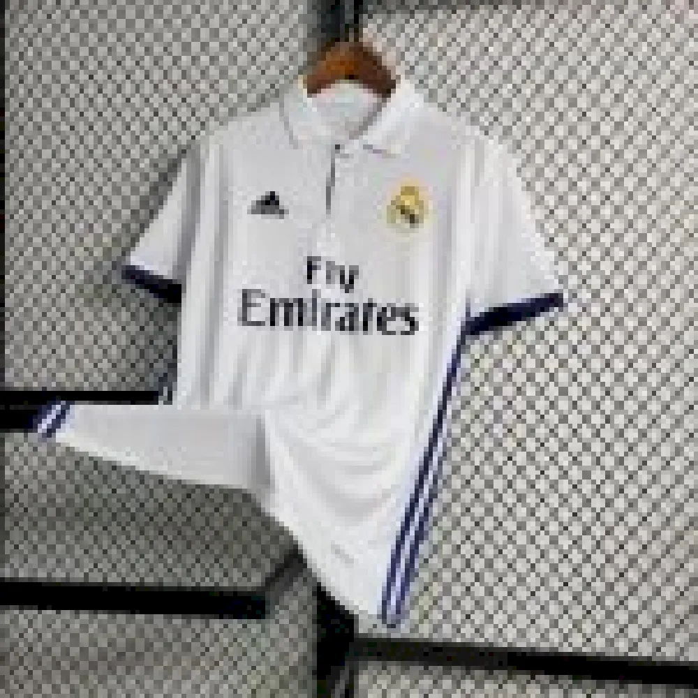 2025070608055939.webp Retro Real Madrid 2016/17 Home Jersey - Image 1