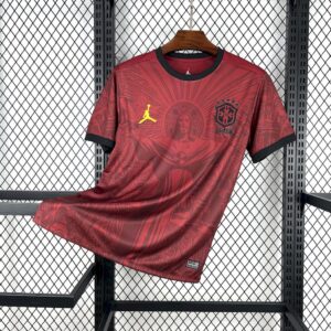 Mens Brazil 2025/26 Jordan Maroon Special Edition Jersey