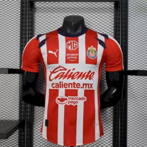 Mens Chivas 2025/26 Home Authentic Jersey