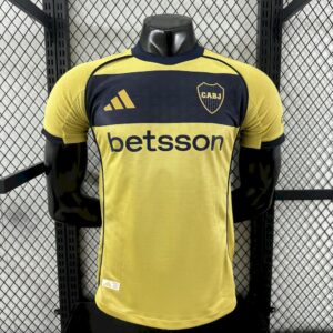 Mens Boca Juniors 2025/26 Away Authentic Jersey