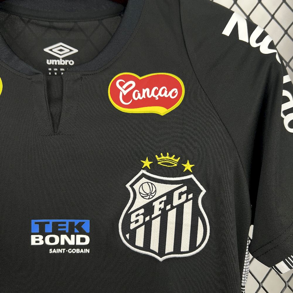 2025071213210183.jpg Mens Santos 2025/26 Black Special Edition Jersey - Image 9