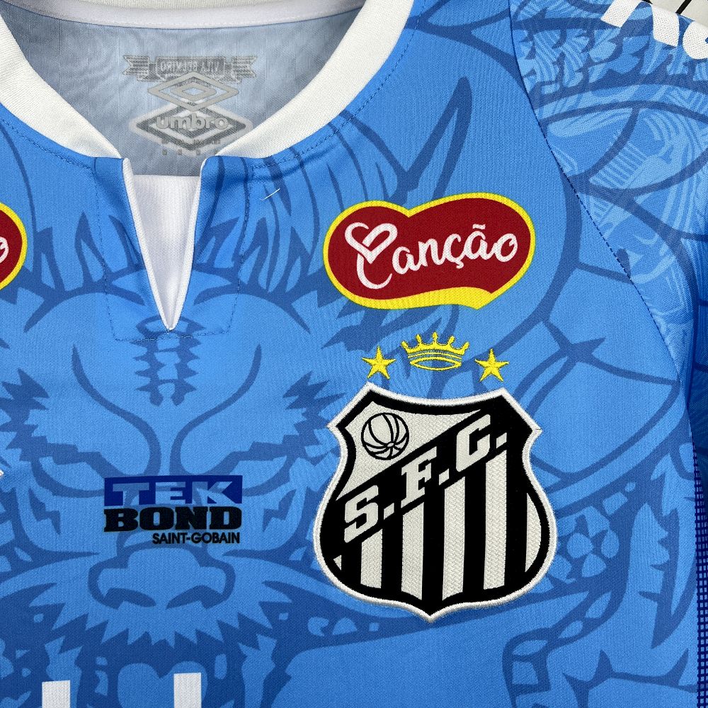 202507121321312.jpg Mens Santos 2025/26 Blue Dragon Special Edition Jersey - Image 9