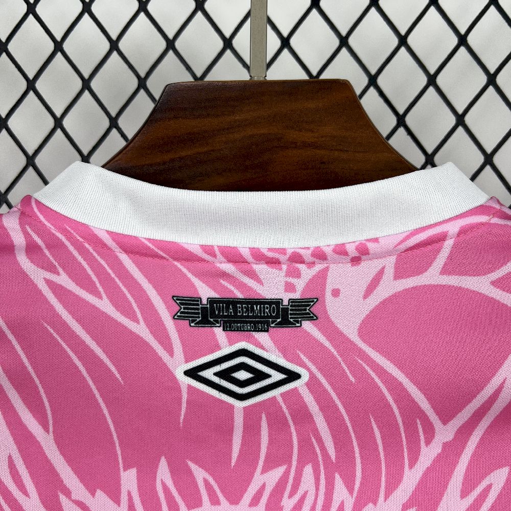 202507121322577.jpg Mens Santos 2025/26 Pink Dragon Special Edition Jersey - Image 4