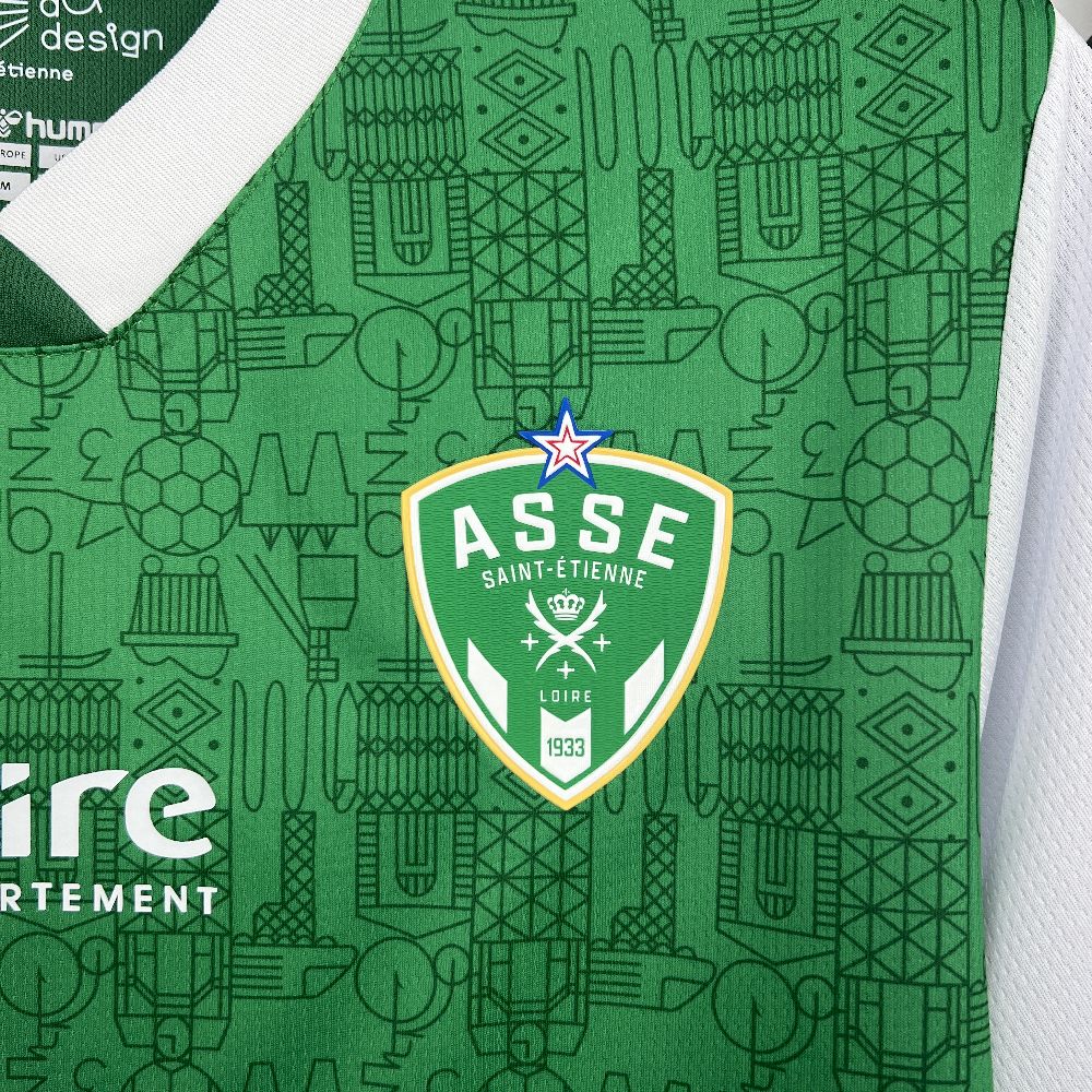 2025080218292791.jpg Mens AS Saint-Etienne 2025/26 Home Jersey - Image 7
