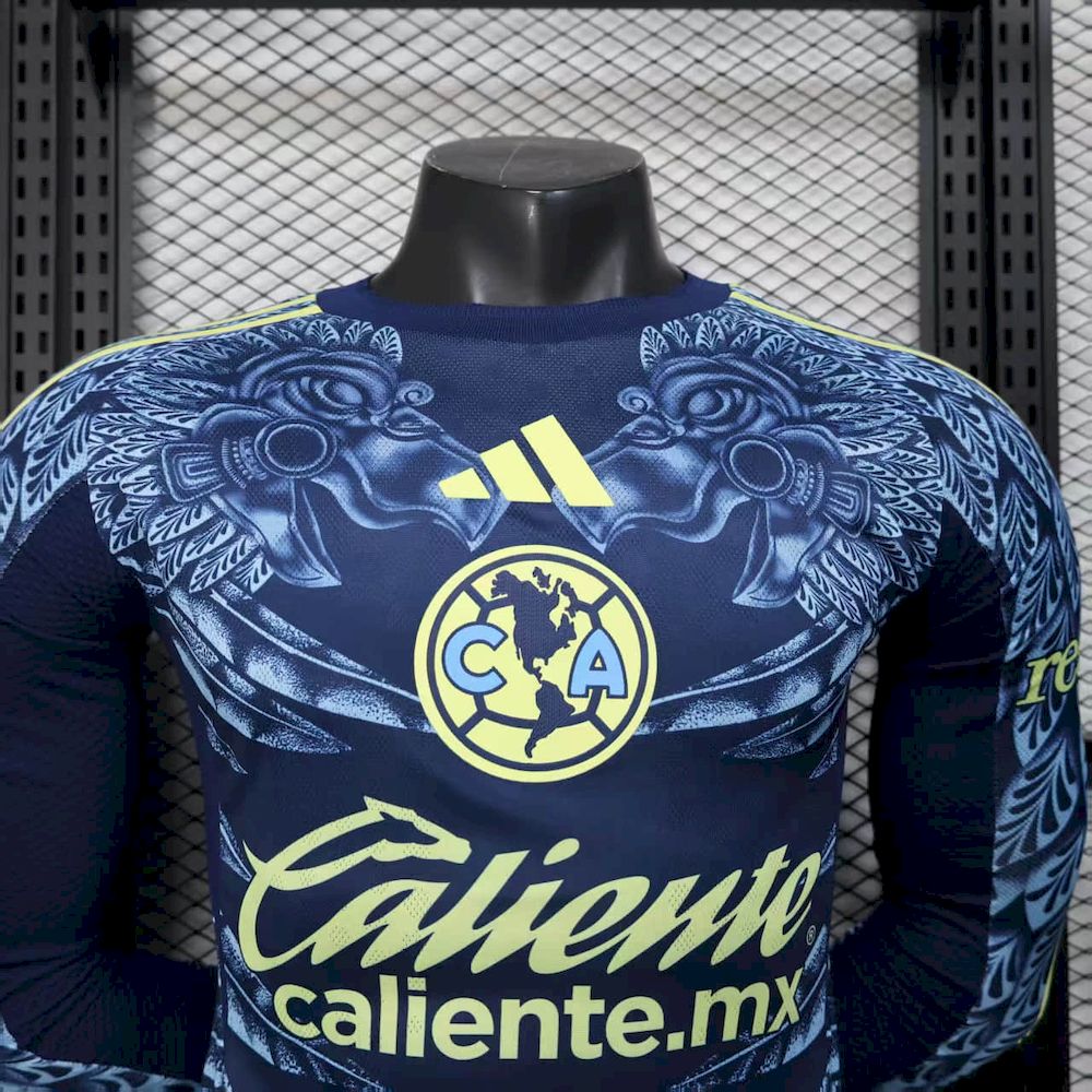 2025080308174916.jpg Mens Club America 2025/26 Away Long Sleeve Authentic Jersey - Image 3