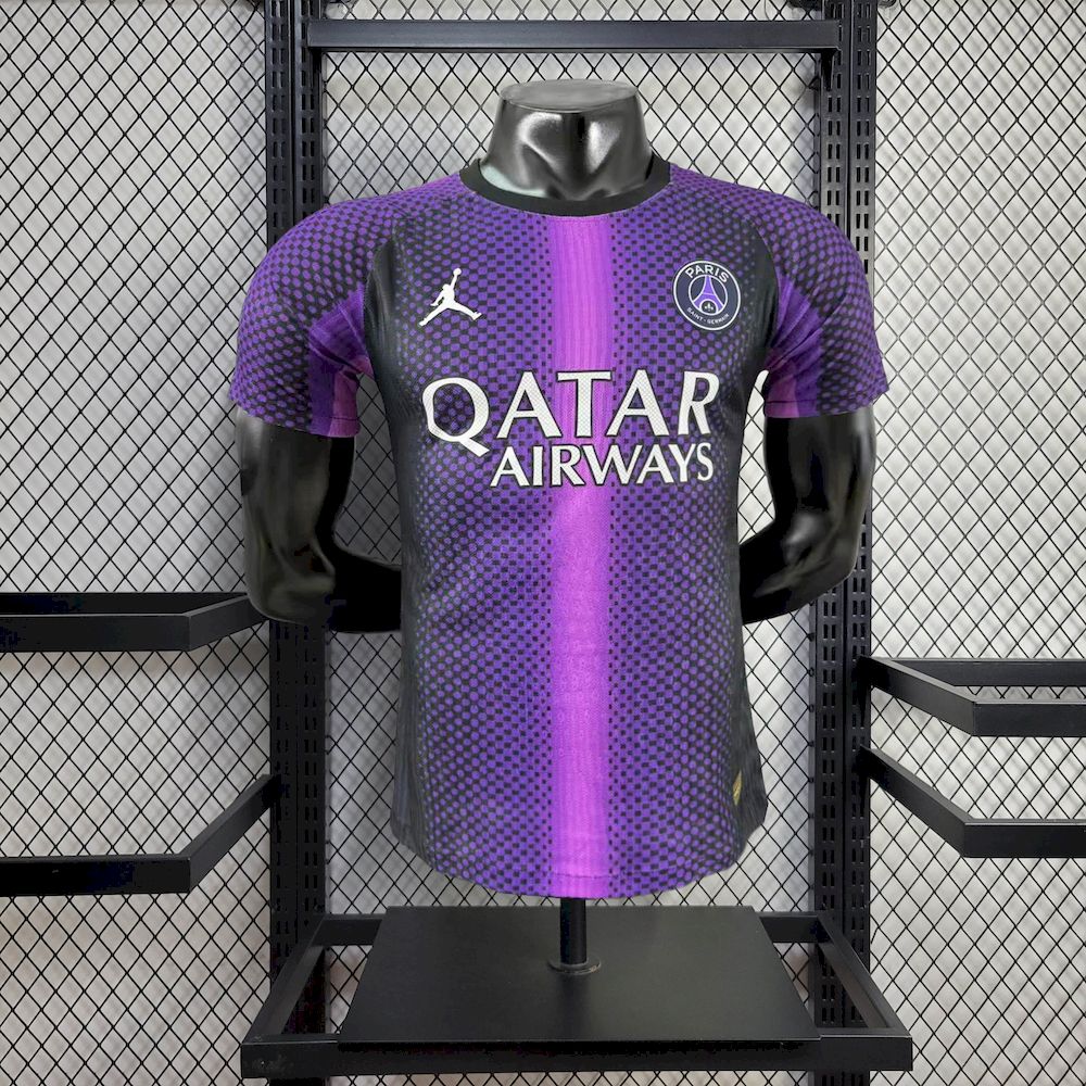 Mens Paris Saint-Germain 2025/26 Purple Authentic Jersey