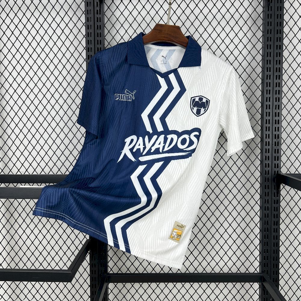 202508052214089.jpg Mens Monterrey 2025/26 Retro Streetwear Jersey - Image 1