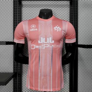 Mens Olympique Marseille 2025/26 Pink Authentic Jersey