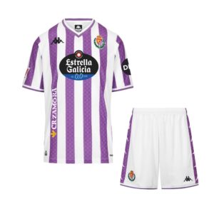 Kids Real Valladolid 2025/26 Home Kit