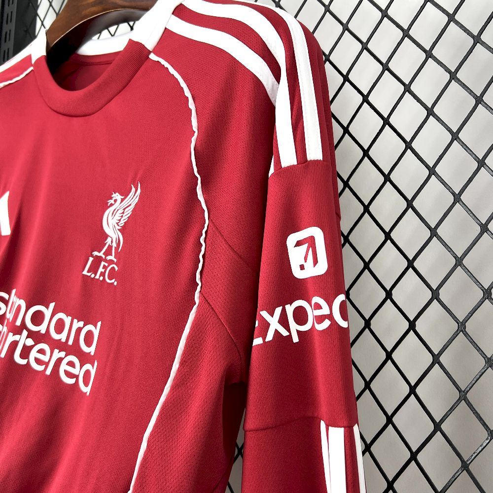 2025082221273798.jpg Mens Liverpool 2025/26 Home Long Sleeve Jersey - Image 3