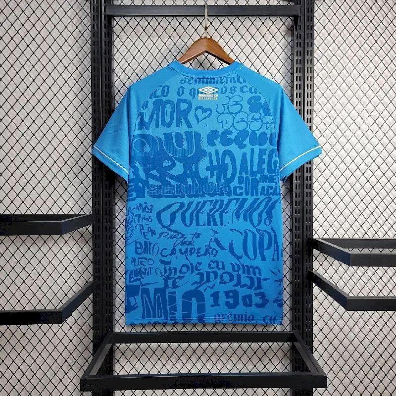 2425-Gremio-Training-clothing-6.jpg Mens Grêmio 2024/25 Pre-Match Jersey - Image 5