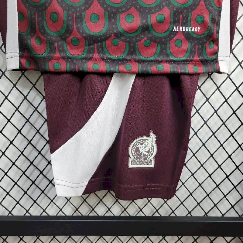 2813_331.jpg Kids Mexico 2024/25 Home Kit - Image 6