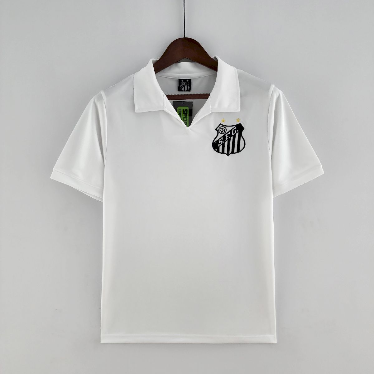 2eb53cd2a847603522768584154c5a9f-1.jpg Retro Santos 1970 home Jersey - Image 1