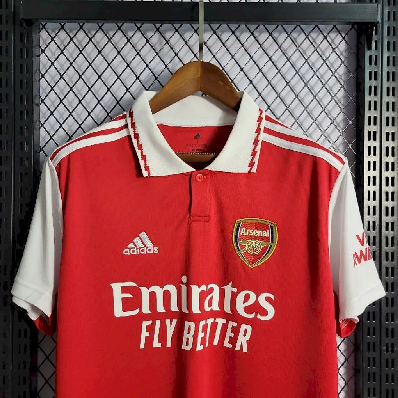 40215e40-scaled-e1674970224901.jpg Mens Arsenal 2022/23 Home Jersey - Image 2